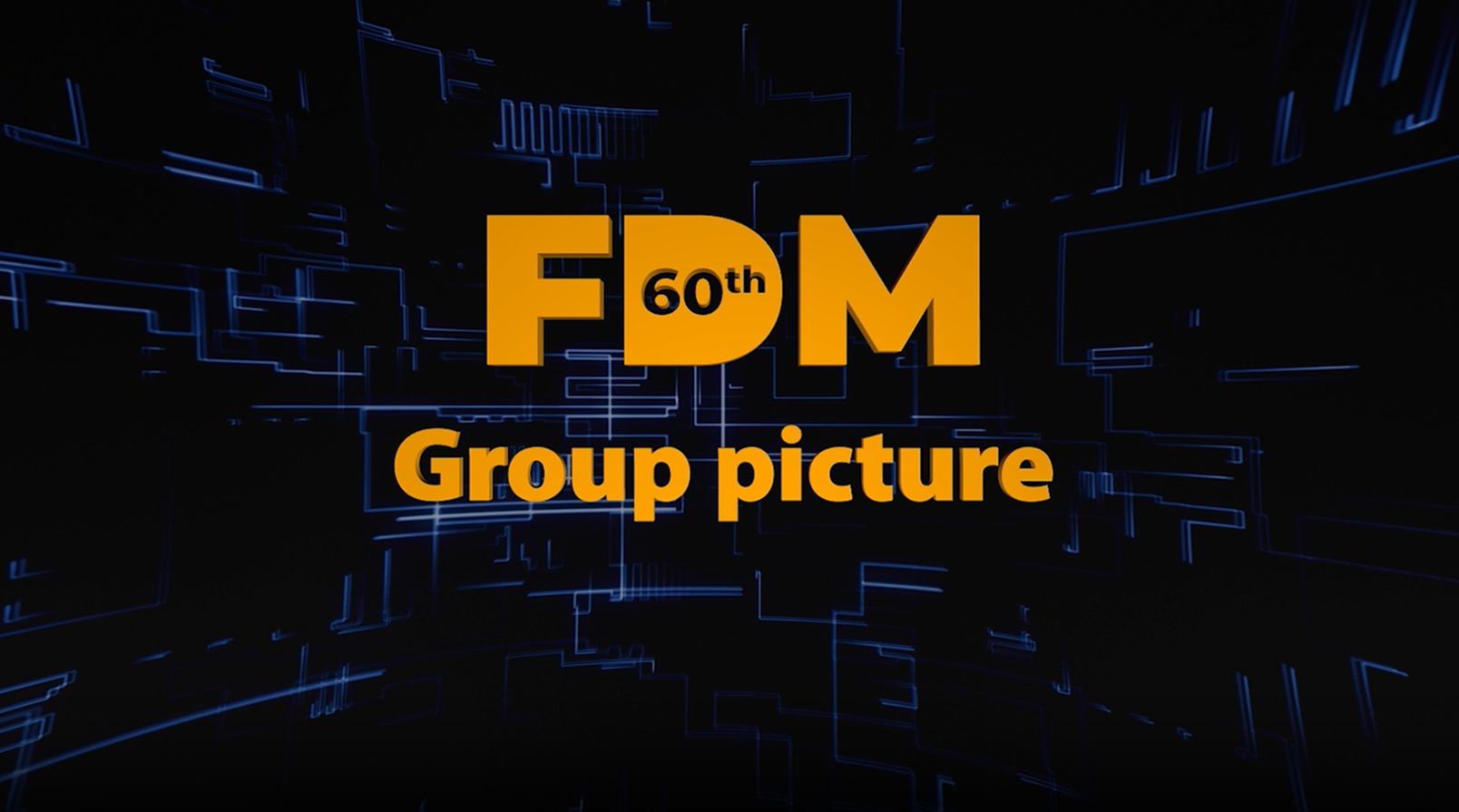 Making of the Group Picture video 60th FDM SINGAPORE
