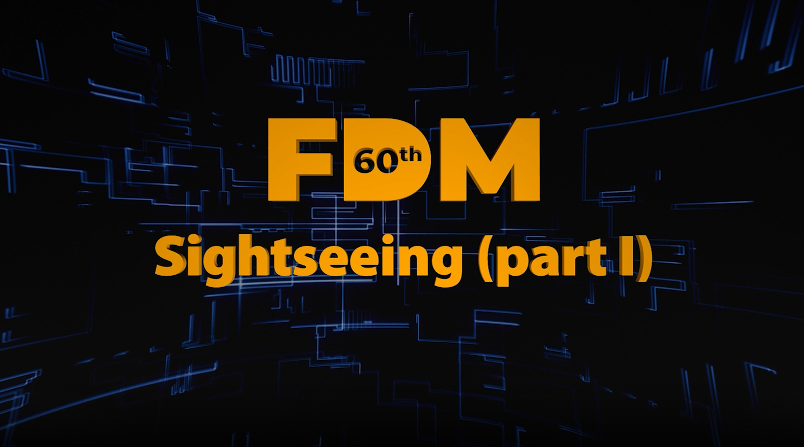 Sightseening (Part I) video 60th FDM SINGAPORE