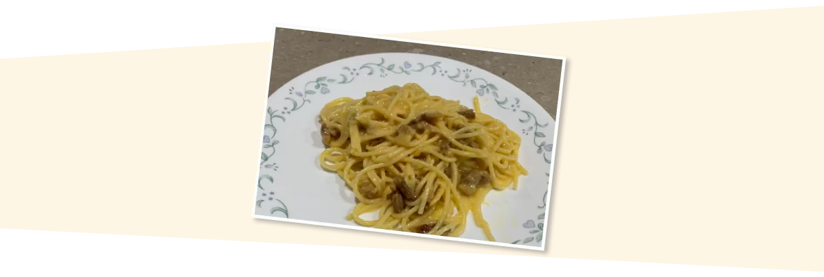 Pasta alla CARBONARA
