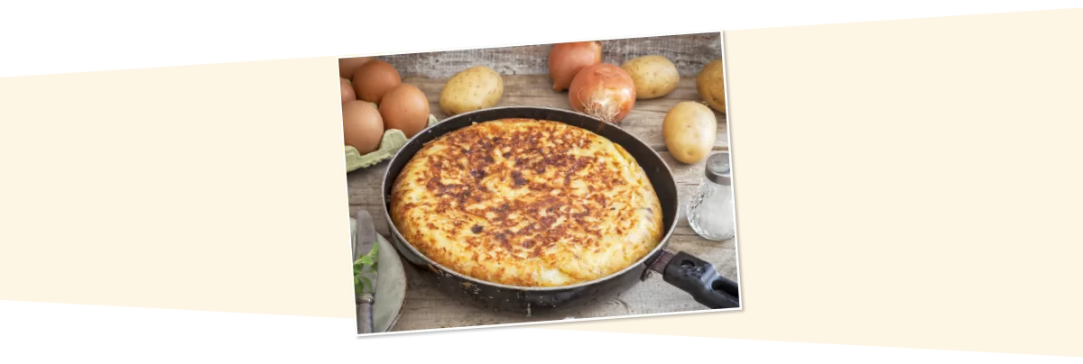 POTATO OMELETTE Traditional Spanish Omelette